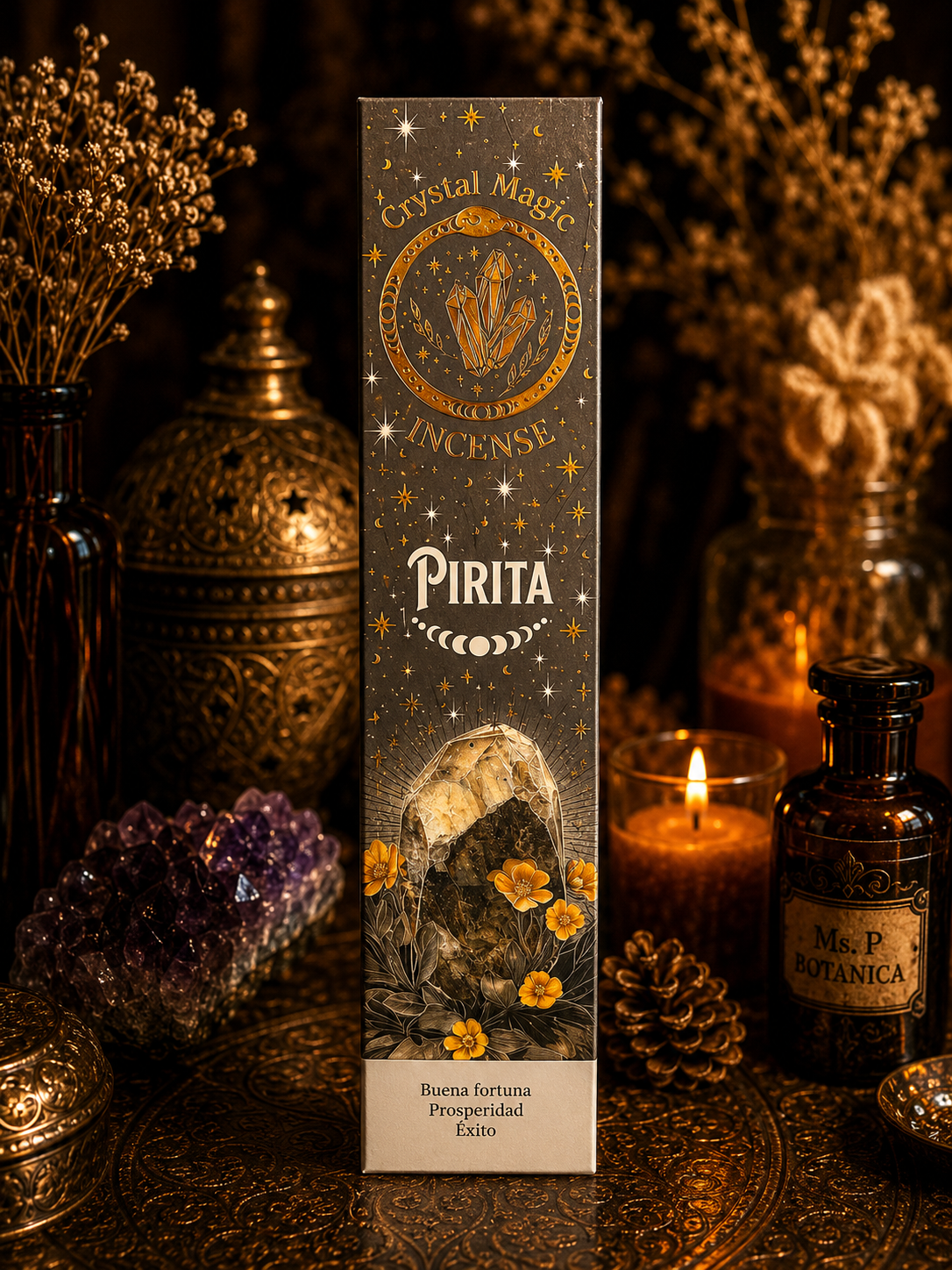 Pyrite Crystal Incense