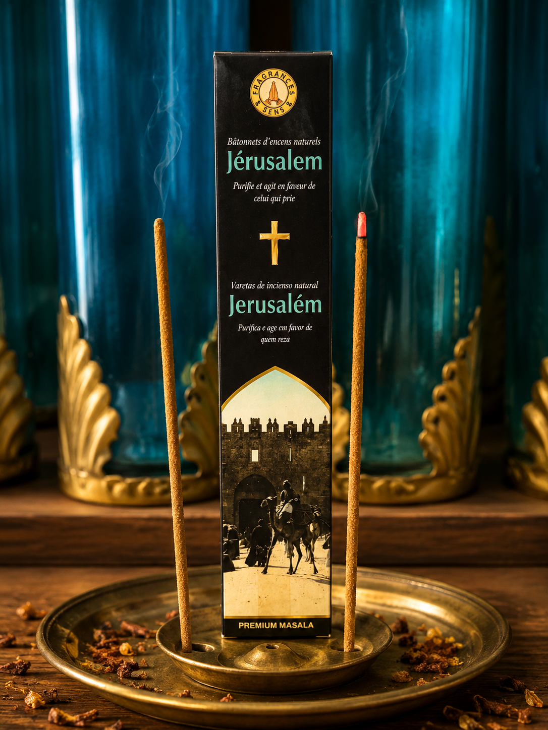 Jerusalem Natural Incense – Faith, Peace & Spiritual Devotion