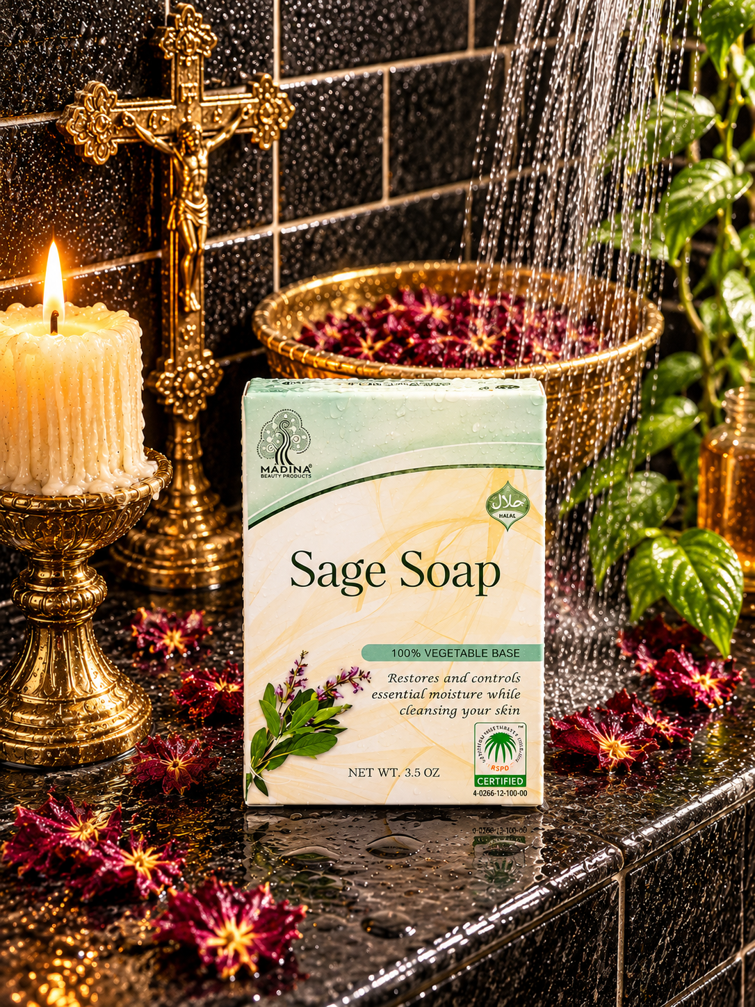Natural Sage Soap | Spiritual Cleansing & Protection