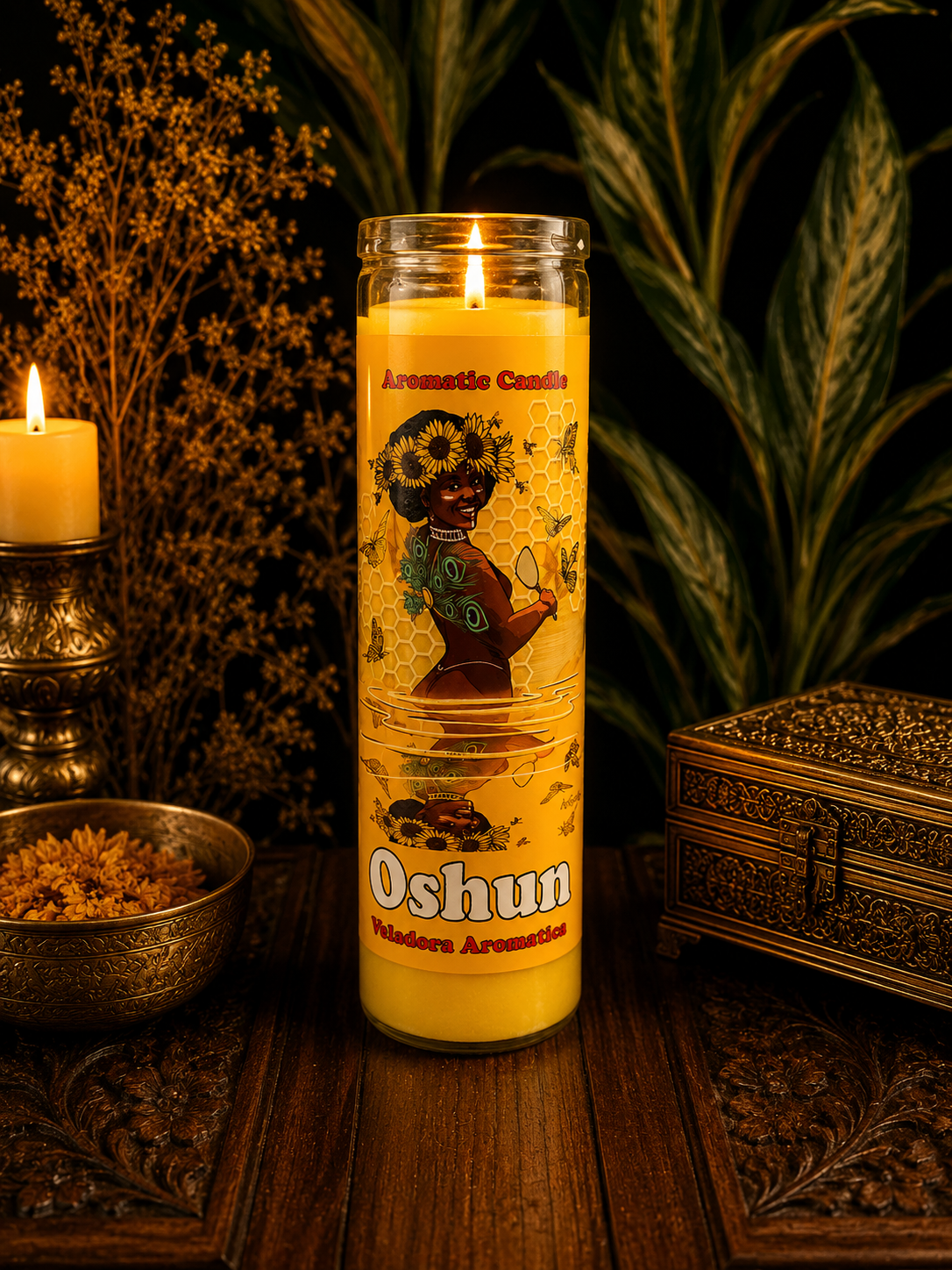Fixed Oshun Candle – Love, Fertility & Divine Feminine