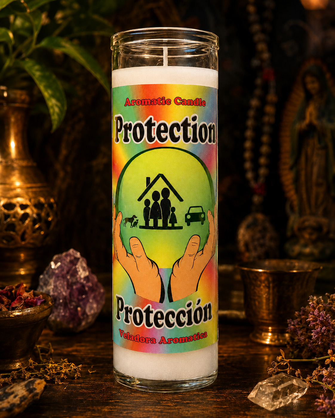 Fixed Home Protection Candle – Guard Your Space & Keep Unwanted Energy Out