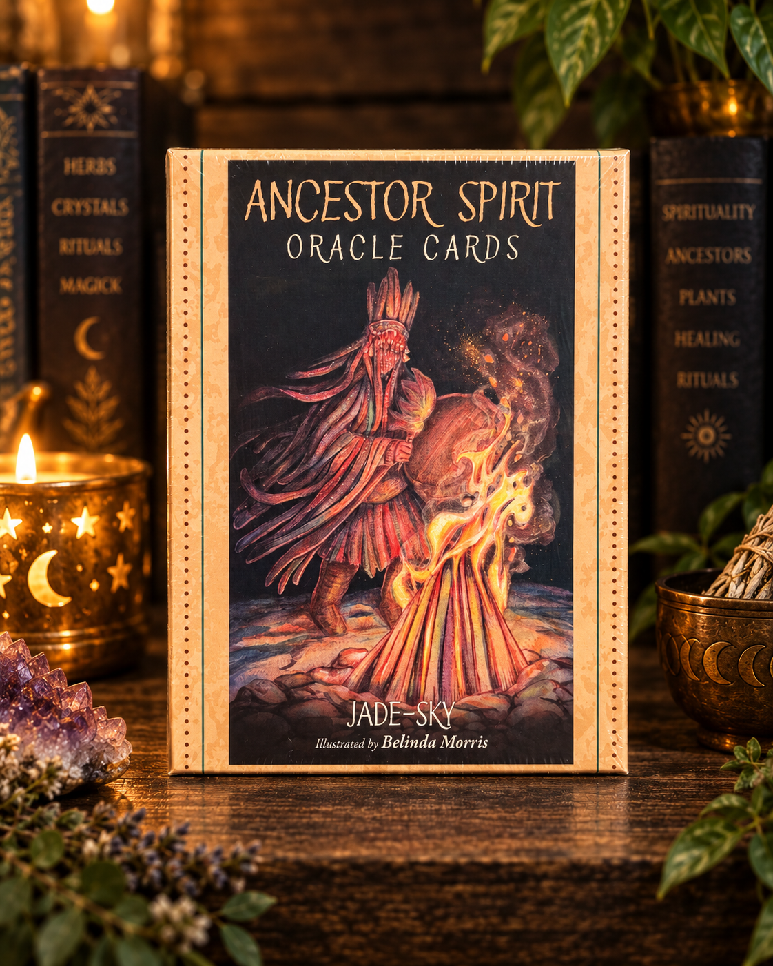 Ancestor Spirit Oracle Cards by Jade-Sky | Ancestral Guidance Oracle Deck