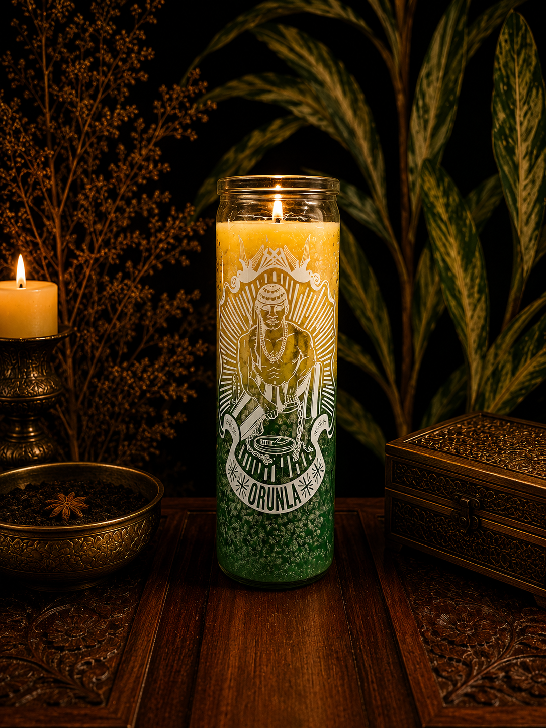 Orula Candle – Wisdom, Destiny & Divine Guidance