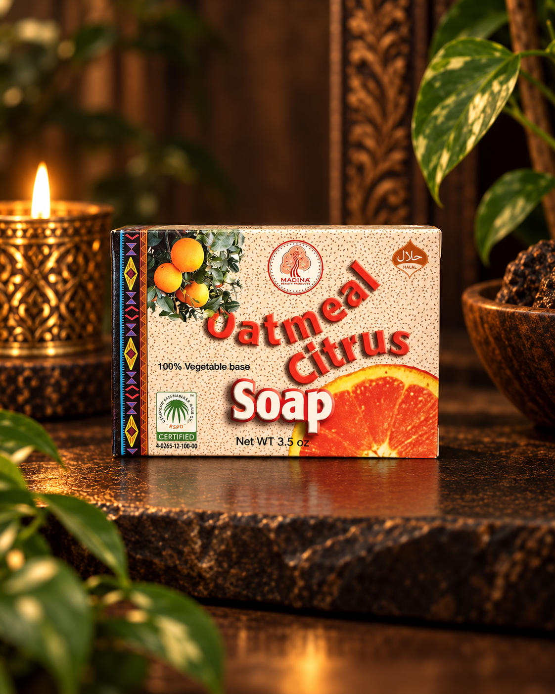 Oatmeal Citrus Soap for Spiritual Cleansing