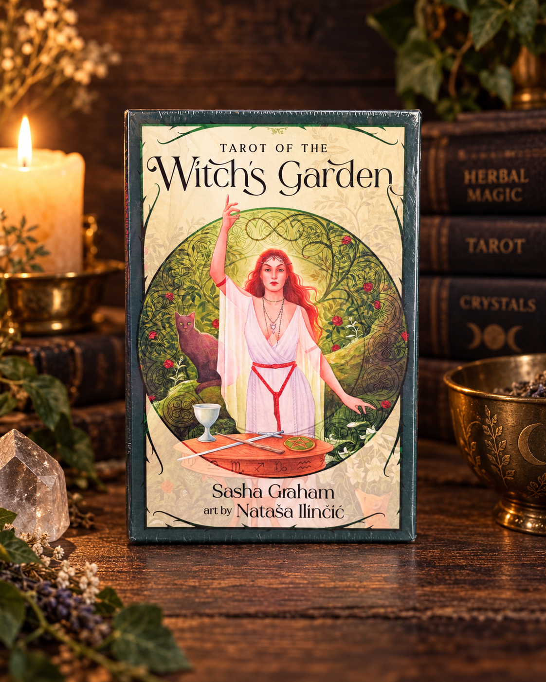 Tarot of the Witch’s Garden by Sasha Graham | Tarot Deck & Guidebook