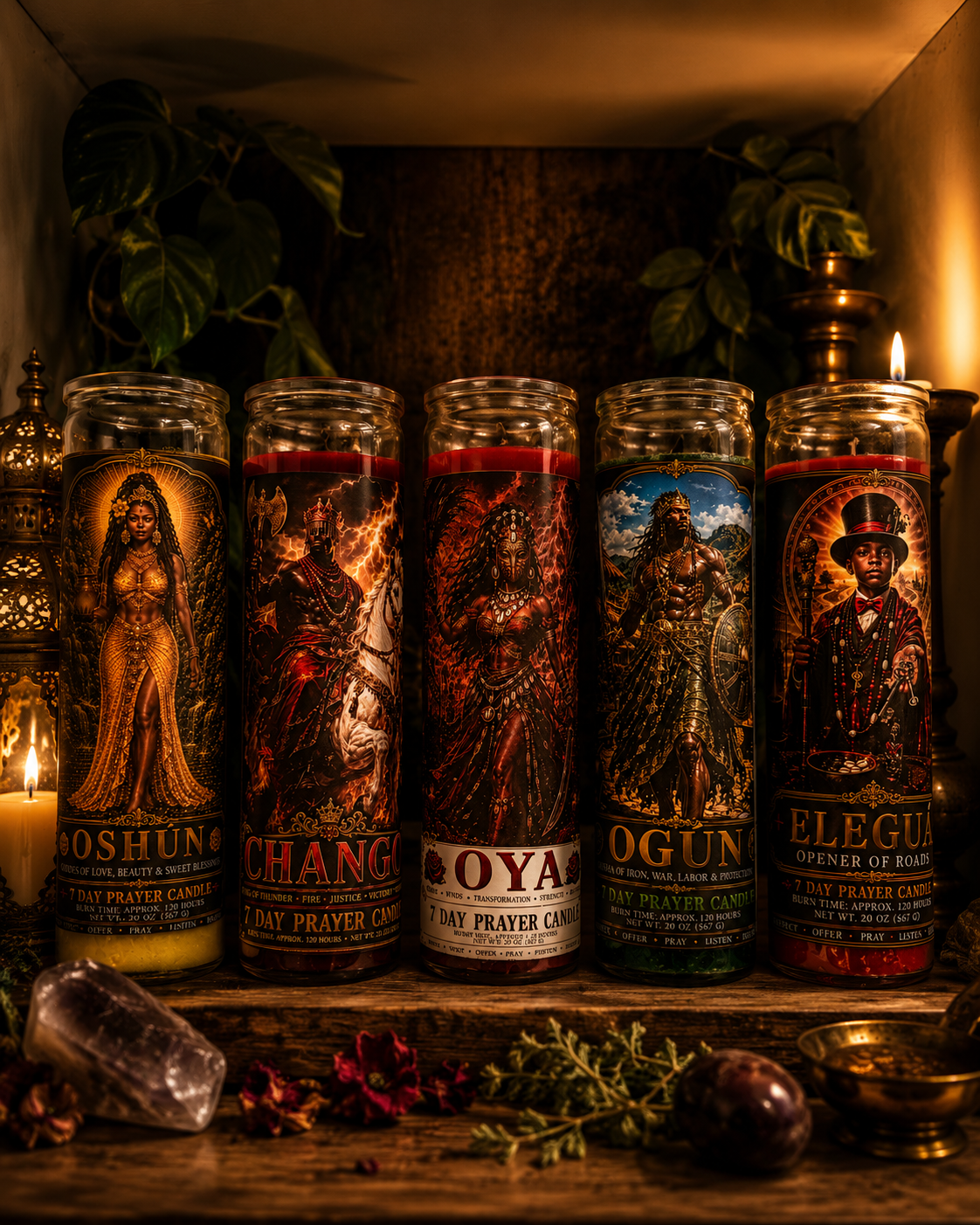 Saints & Orishas Candles