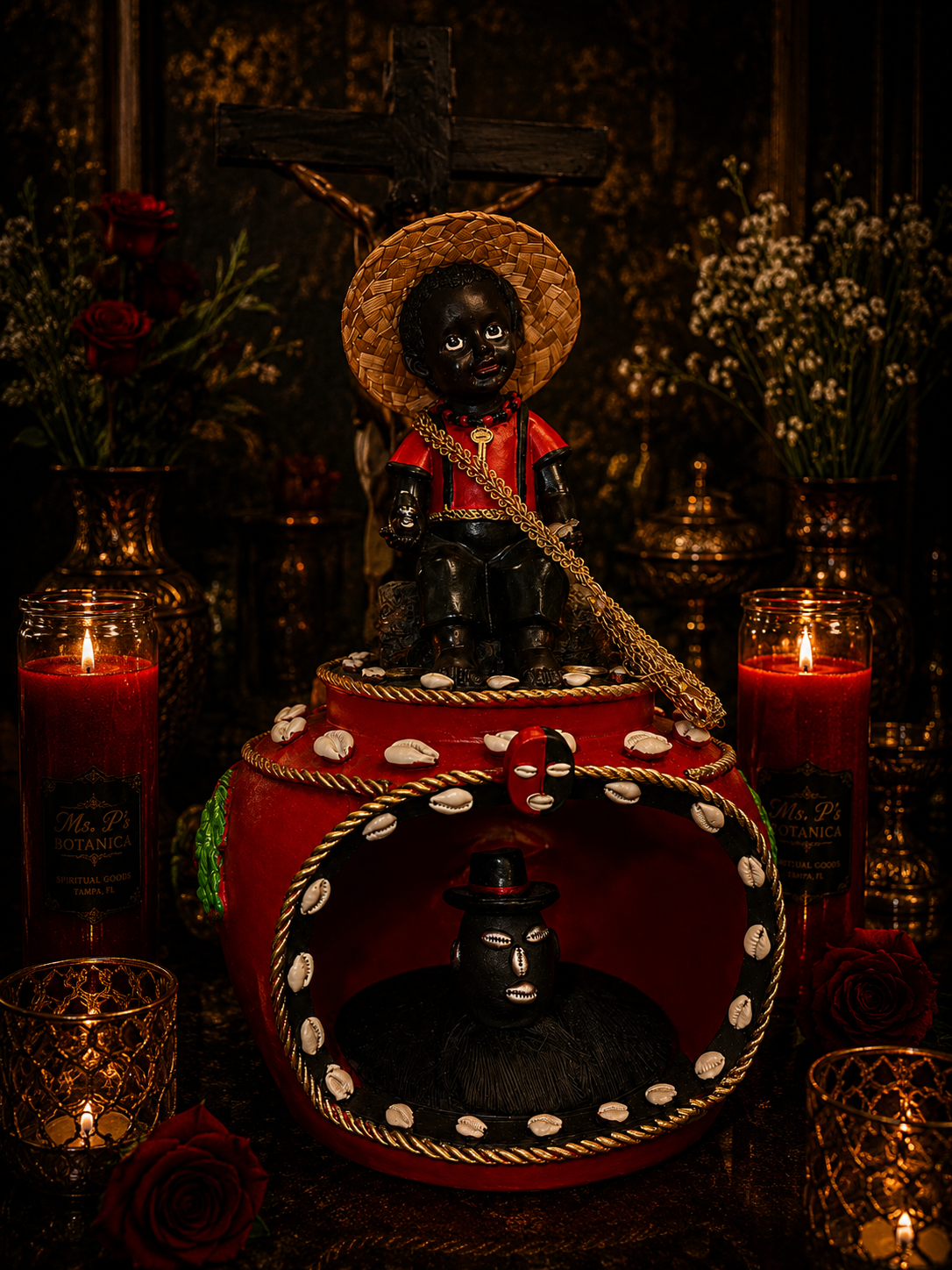 12" Casa de Elegua for Protection, Open Roads & Devotion
