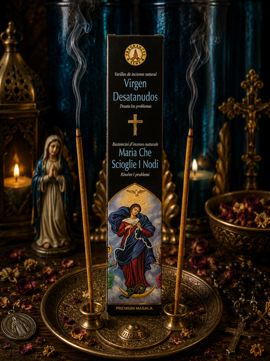Miraculous Virgin Mary Natural Incense – Grace, Protection & Divine Blessings