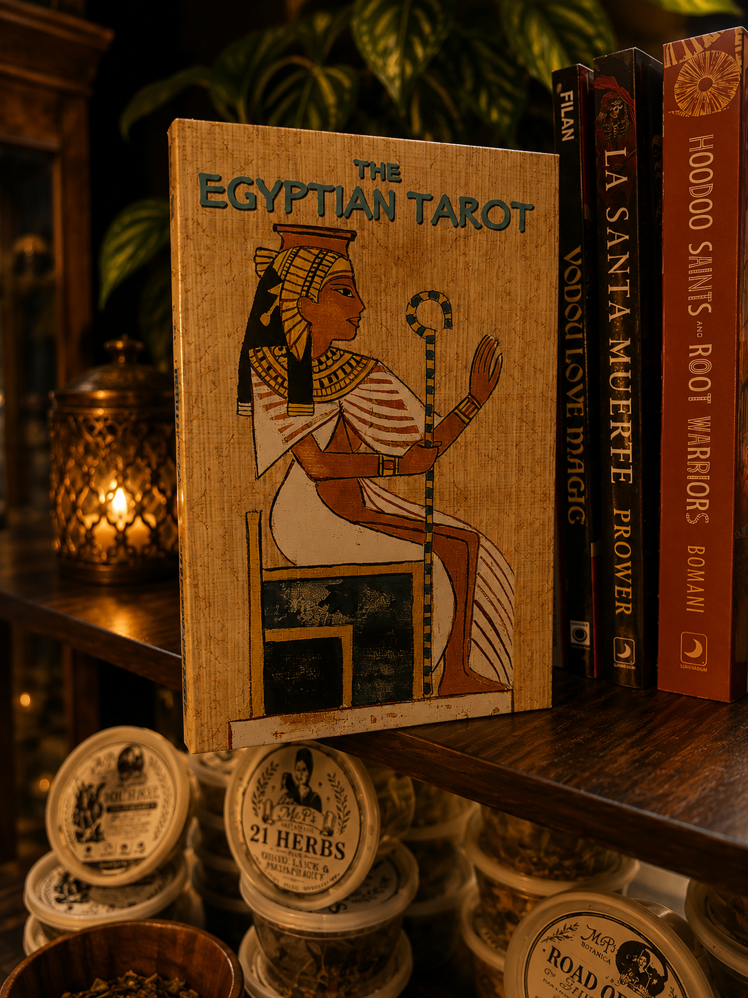 Egyptian Tarot Deck by Silvana Alasia | 78-Card Tarot Deck with Guidebook