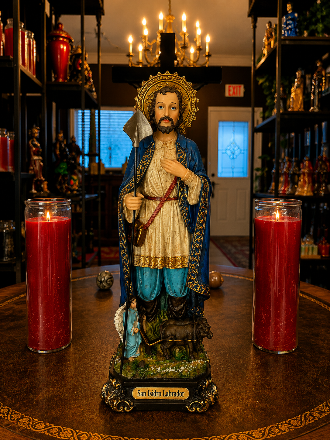 12.5" San Isidro Labrodor – Patron of Farmers, Work & Abundance