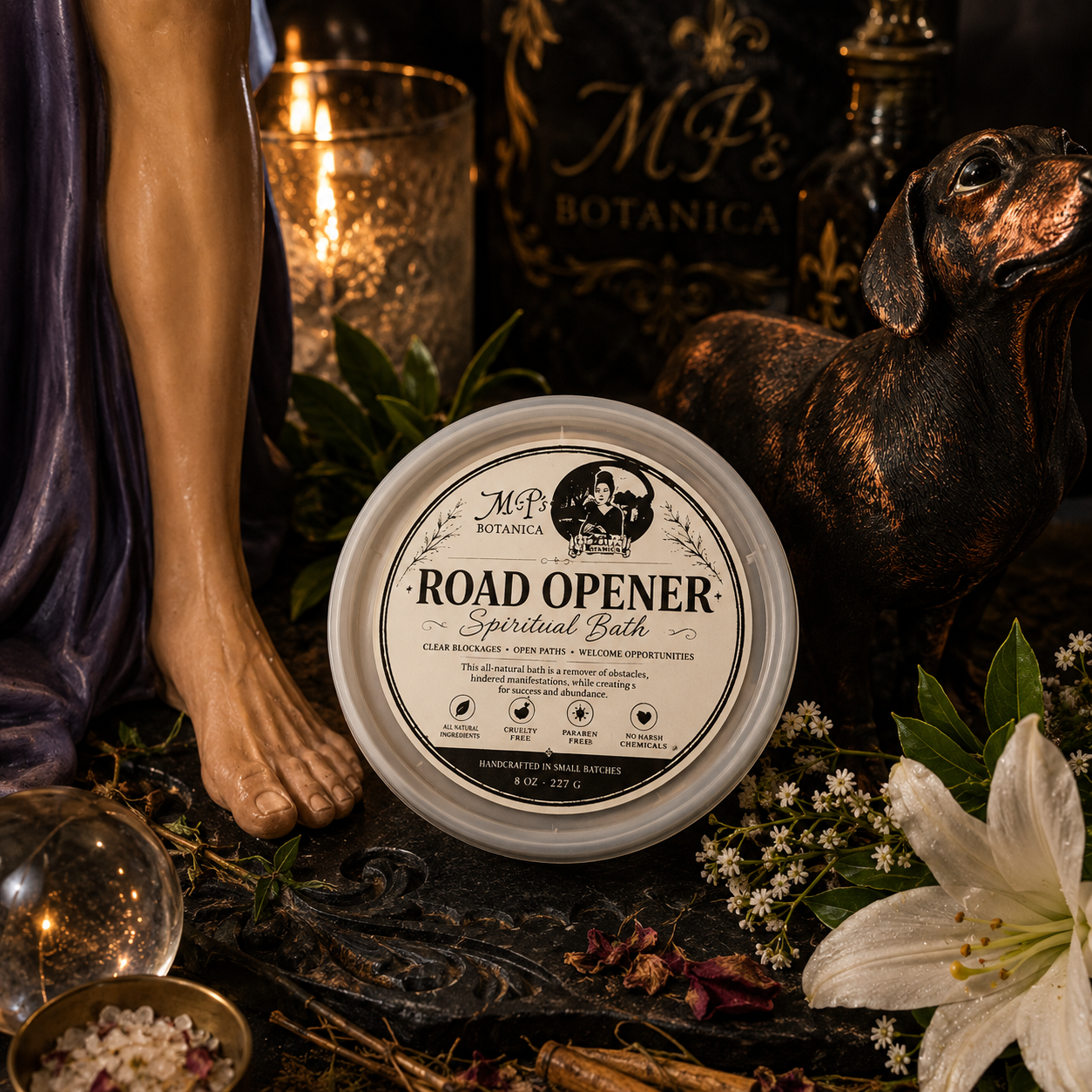 Road Opener Spiritual Herb Bath with Abre Camino – Open Roads, Remove Obstacles & Attract Opportunities
