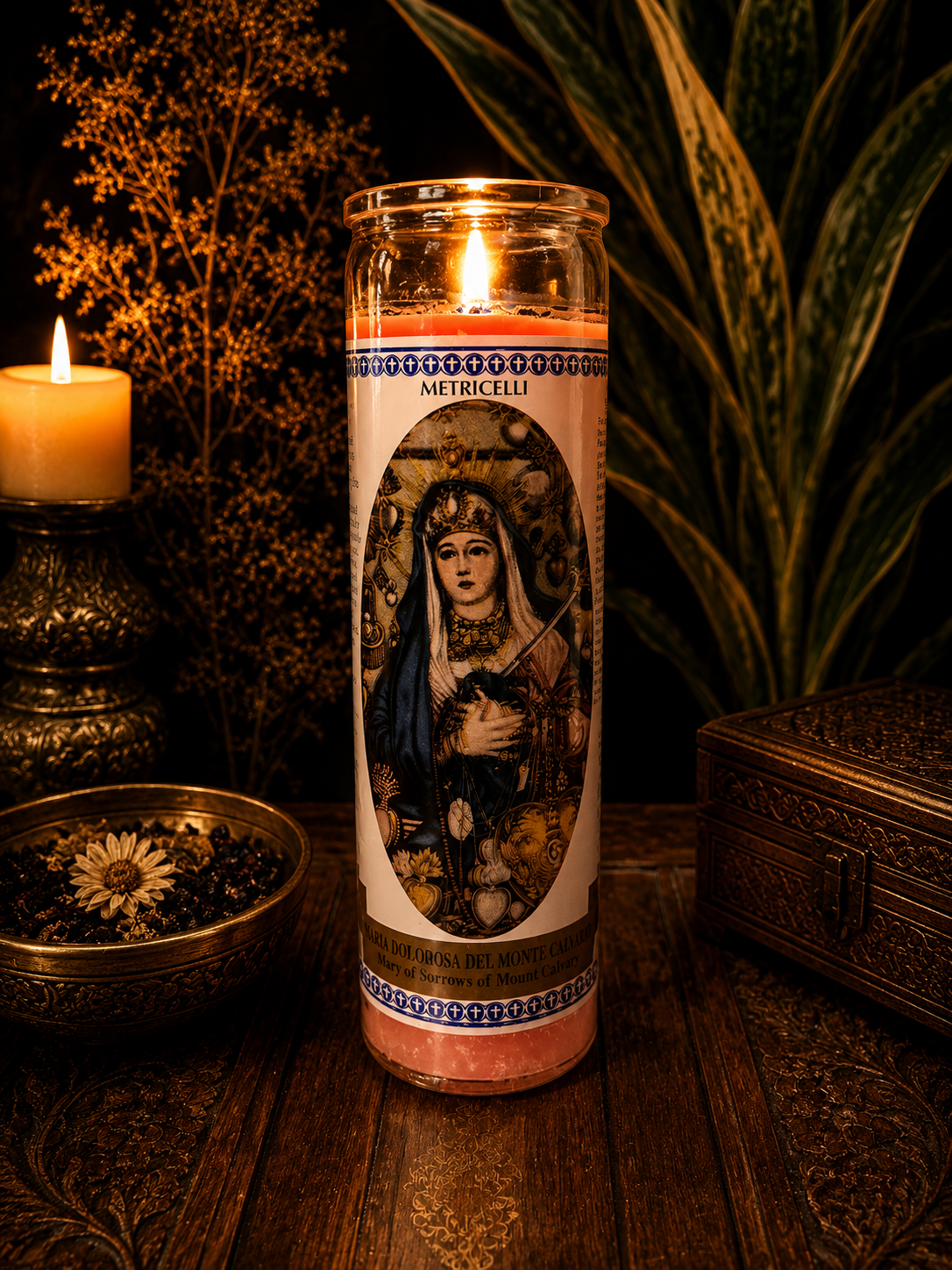 Erzulie Freda Candle – Love, Beauty, Romance & Abundance