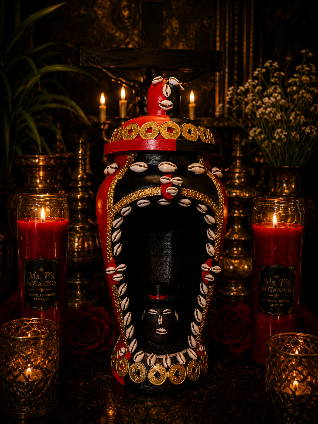 12" Casa de Elegua for Protection, Open Roads & Devotion
