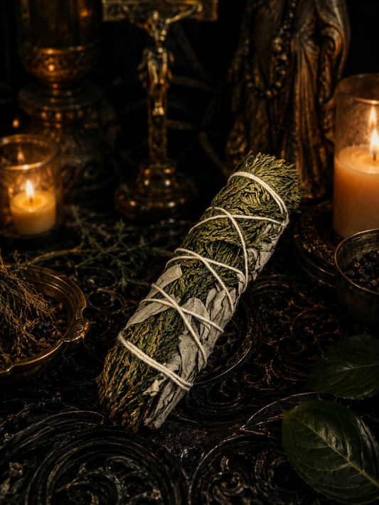 Sage & Cedar Smudge Bundle for Cleansing, Protection & Grounding