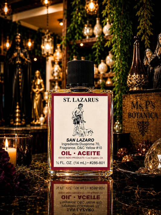 St Lazaro Oil - Saint Lazarus Oil