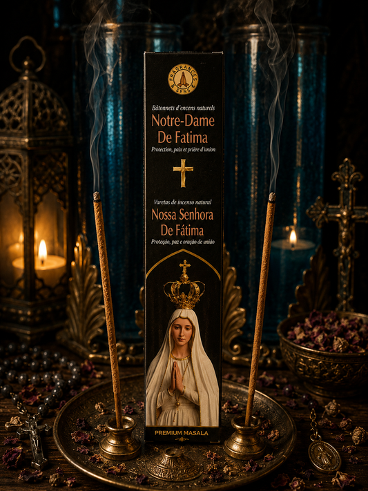 Our Lady of Fatima Natural Incense – Peace, Protection & Divine Blessings