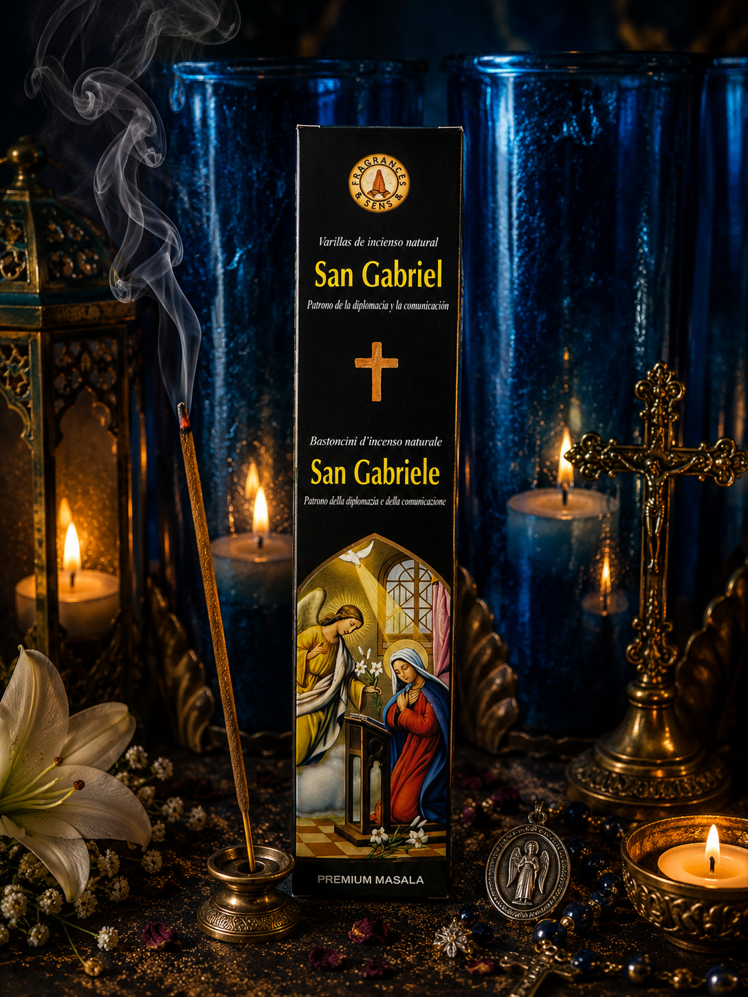 Archangel Gabriel Premium Natural Incense – Communication, Clarity & Heavenly Blessings