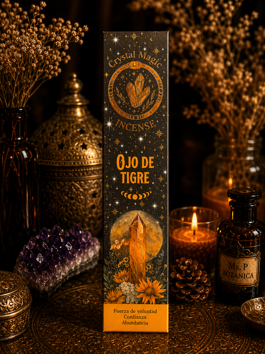 Tiger's Eye Crystal Incense