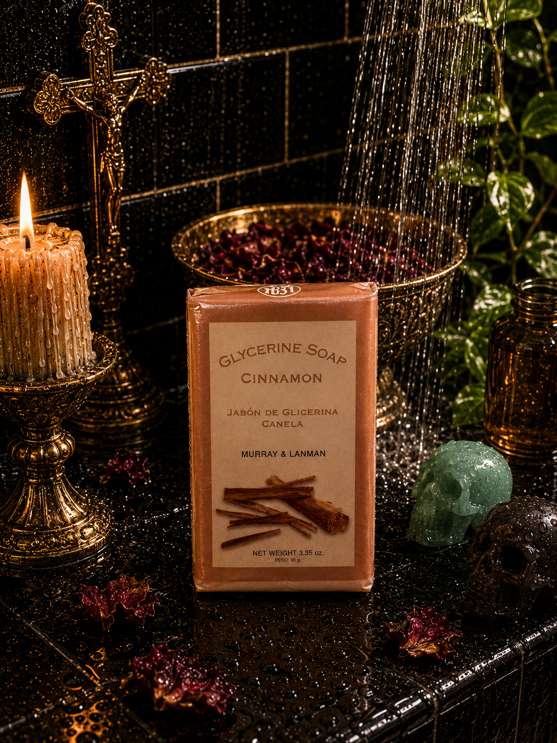 Cinnamon Soap Bar – Warmth, Prosperity & Energizing Cleansing