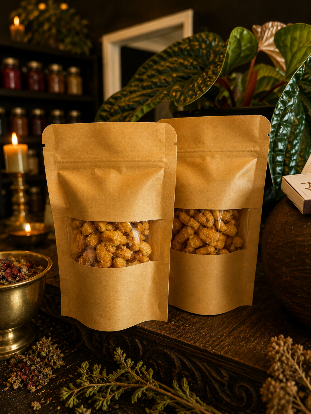 Toasted Whole Corn | Spiritual Offerings & Prosperity Rituals