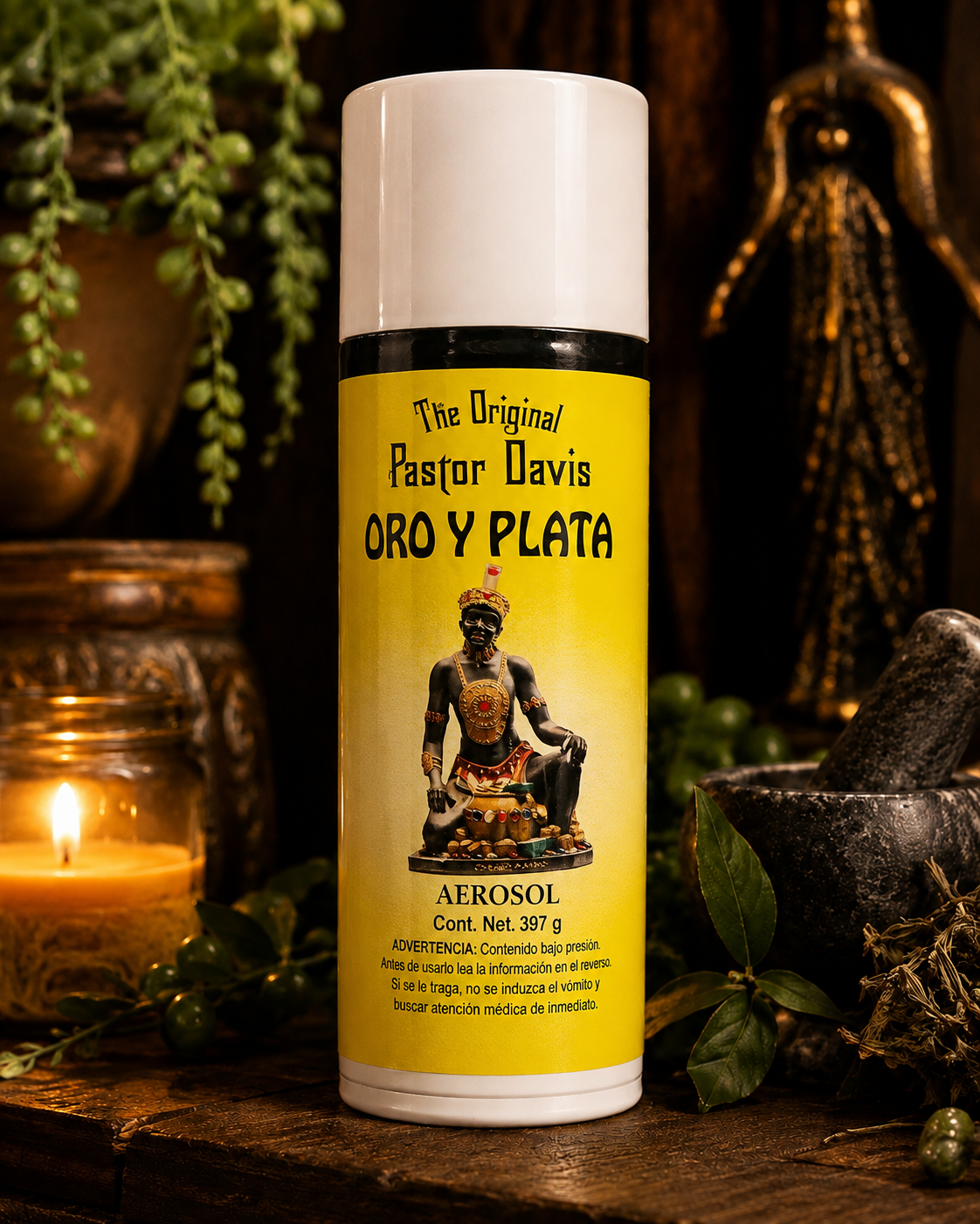 The Original Pastor Davis Gold & Silver Spray – Prosperity, Success & Financial Attraction