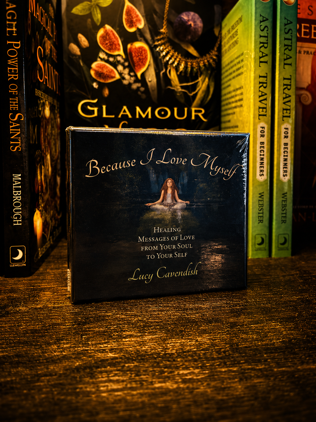 Because I Love Myself Affirmation Deck by Lucy Cavendish