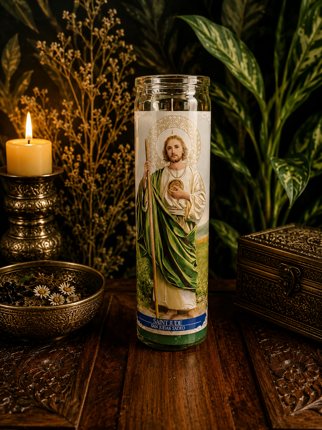 Saint Jude 7-Day Prayer Candle | Hope & Impossible Causes