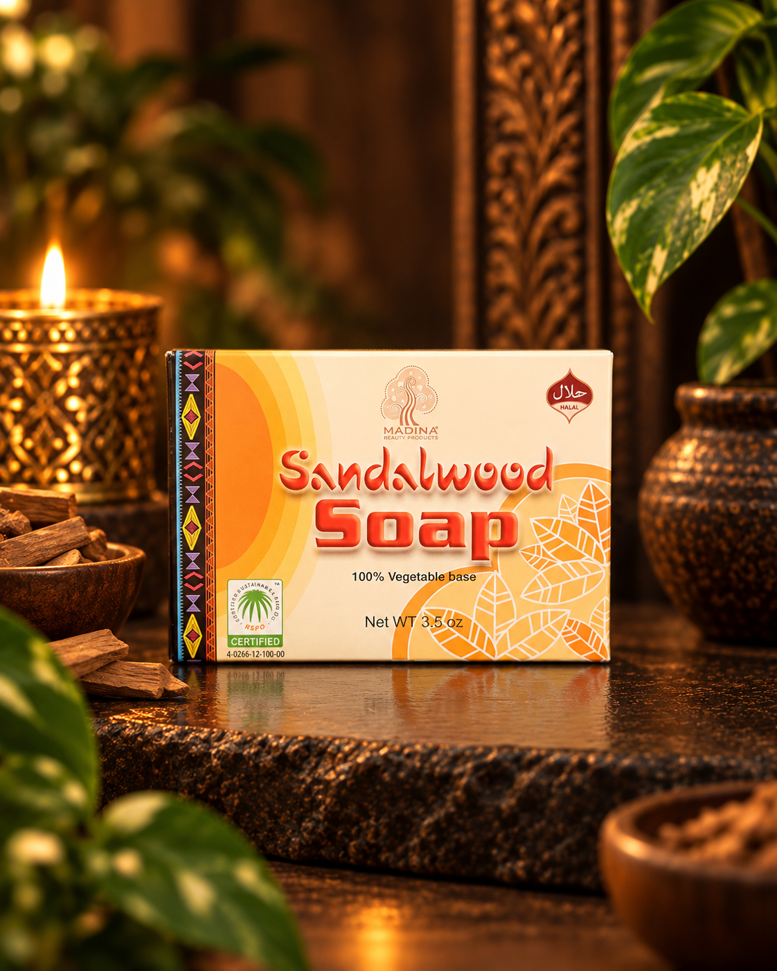 Sandalwood Soap for Cleansing & Spiritual Protection