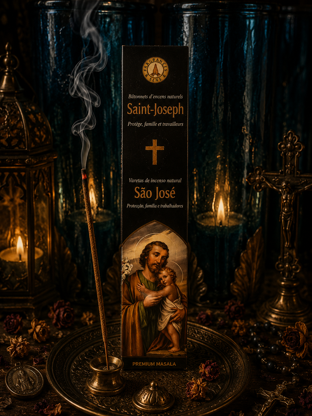 Saint Joseph Natural Incense – Family Blessings, Protection & Provision