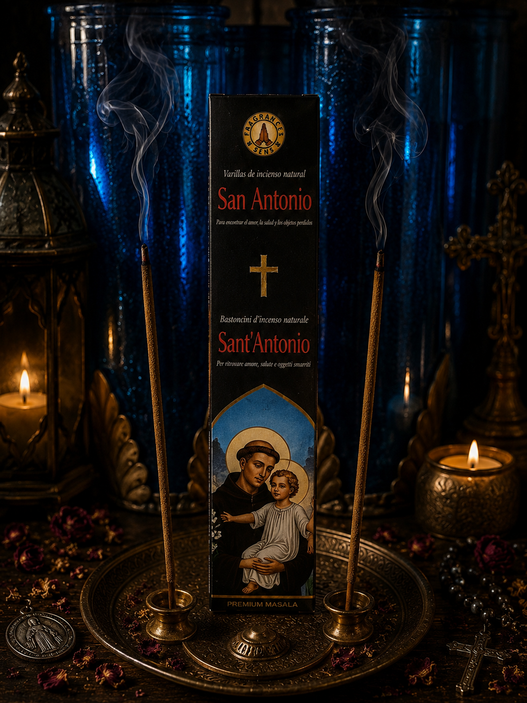 Saint Anthony of Padua Natural Incense – Miracles, Guidance & Blessings