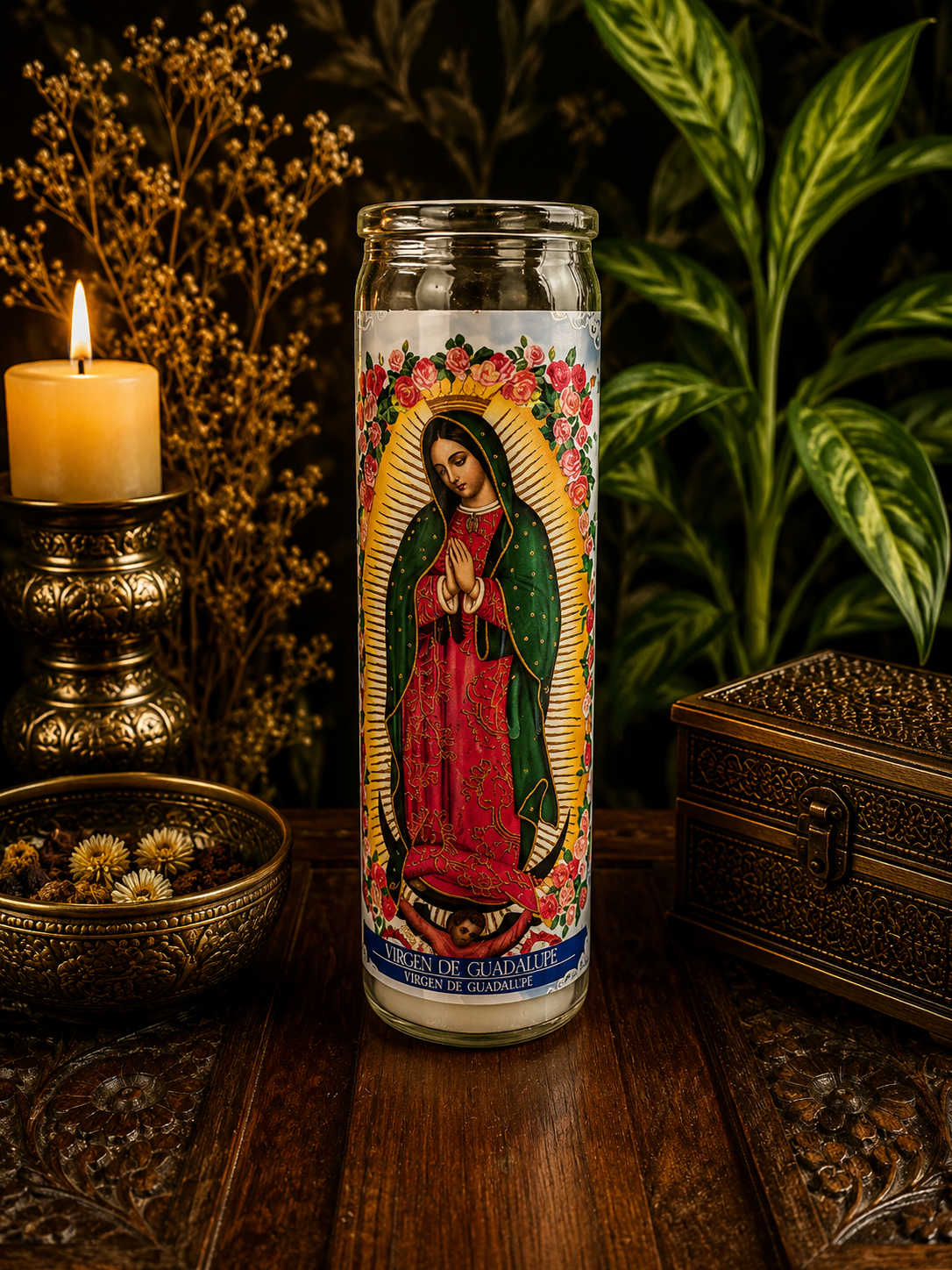Virgin of Guadalupe 7-Day Prayer Candle | Protection & Blessings