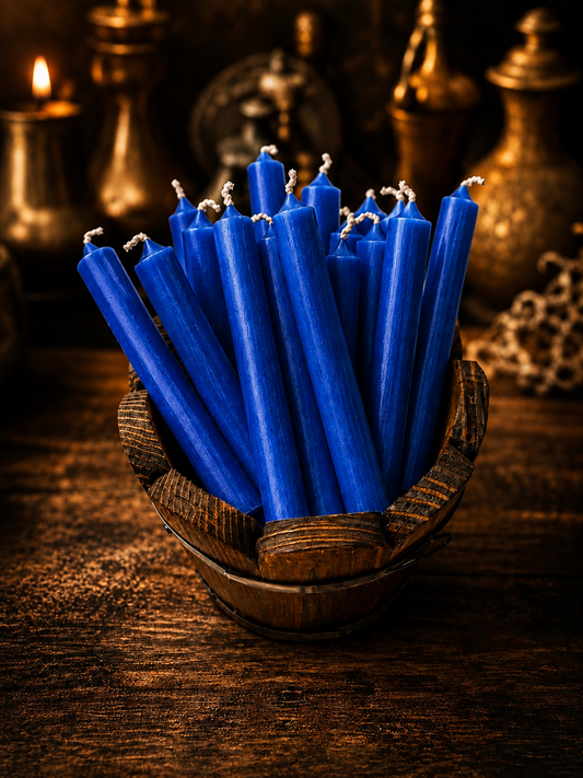 Blue Chime Candles | Peace, Healing, Communication & Spiritual Calm
