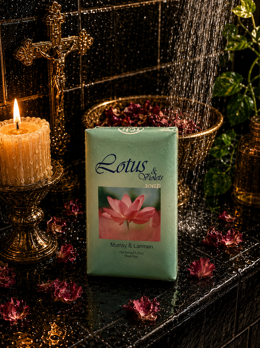 Lotus & Violet Soap Bar – Beauty, Peace & Spiritual Harmony