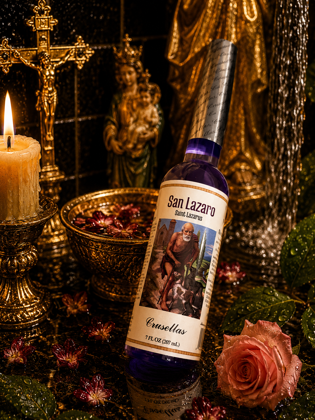 Saint Lazarus Cologne for Physical Healing, Protection
